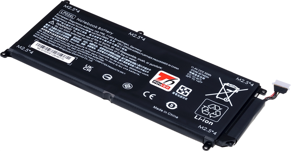 Baterie T6 Power LP03XL, 805094-005, 807417-005, LP03048XL, LP03055XL, 804072-241, 804072-541, 807211-121, 807211-221, 807211-241, HSTNN-DB6X, HSTNN-DB7C, HSTNN-UB6R, TPN-C121, TPN-C122, TPN-C124