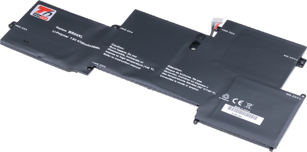 Baterie T6 Power BR04XL, BO04XL, 760605-005, 759949-2B1, 759949-2C1, 826038-005, 826004-2B1, 826004-2C1, BR04036XL, BO04040XL, HSTNN-DB6M, HSTNN-DB7H, HSTNN-I28C