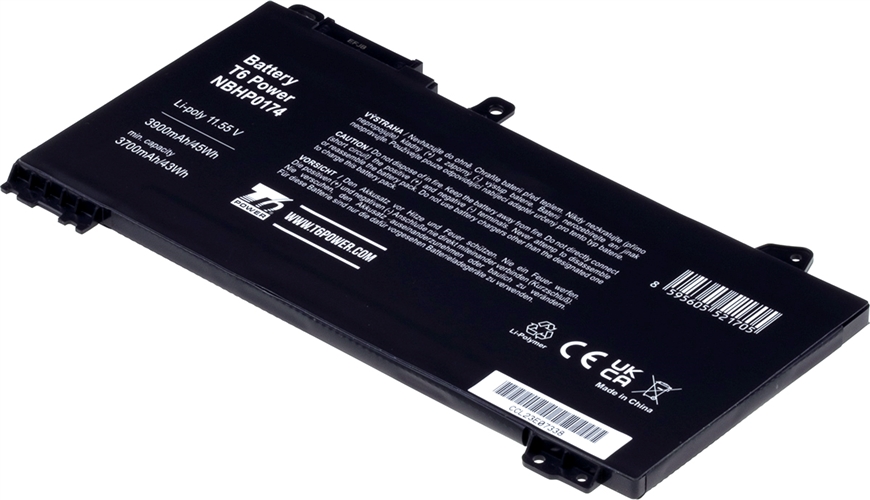 Baterie T6 Power RE03XL, L32656-002, L32656-005, L32407-2B1, L32407-2C1, L32407-541, RE03045XL, HSTNN-DB9A, HSTNN-OB1C