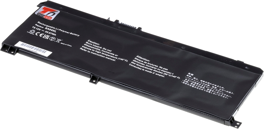 Baterie T6 Power SA04XL, L43267-005, SA04055XL, L43248-541, L43248-AC1, L43248-AC2, L43248-AC4, HSTNN-OB1F, HSTNN-OB1G, HSTNN-UB7U
