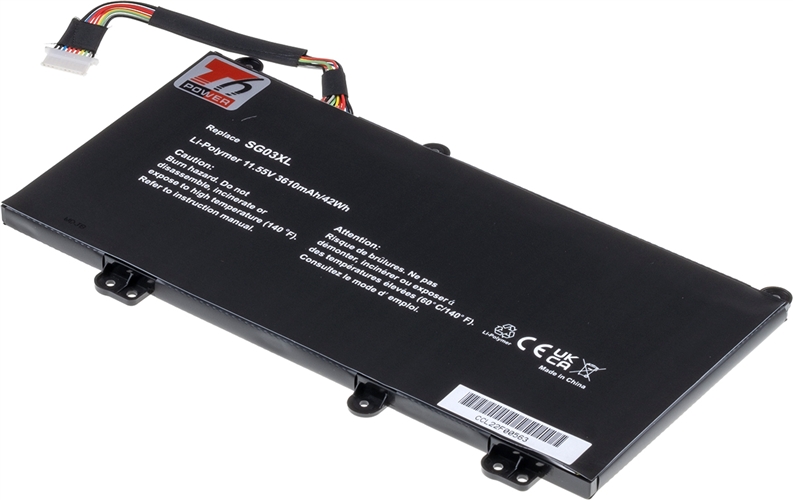 Baterie T6 Power SG03XL, 849314-856, SG03041XL, 849049-421, HSTNN-LB7E, HSTNN-LB7F, TPN-I126