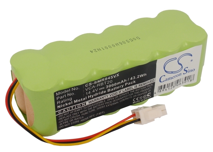 Baterie CS Samsung Navibot SR8845, Navibot SR8855, Navibot VCR8855, 3000mAh, 43,2Wh, Ni-MH