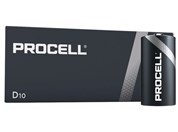 Baterie Duracell Procell D, LR20, velk mono, AM1, XL, BA3030, MN1300, 813, E95, LR20N, 13A, 1,5V, 10 ks