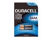 Baterie Duracell AAAA, MN2500, MX2500, GP25A, E96, LR8D425, V4004, LR8, LR61, 1,5V, blistr 2 ks