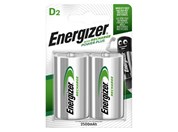 Baterie Energizer Recharge D, LR20, Ni-MH, 1,2V, 2500mAh, blistr 2 ks