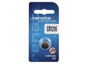 Baterie Renata CR1216, DL1216, BR1216, KL1216, LM1216, 5034LC, 3V, blistr 1 ks