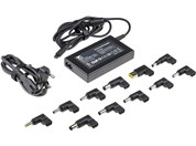 T6 Power SLIM univerzln adaptr k notebooku, 100W, 90W AC + 10W USB, 11 konektor