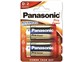 Baterie Panasonic PRO POWER D, LR20, velk mono, AM1, XL, BA3030, MN1300, 813, E95, LR20N, 13A, 1,5V, blistr 2 ks